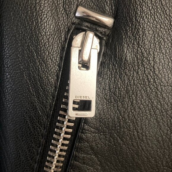 Diesel L-Beck-EMB “Wild Spirit” 100% Goat Leather Size M!! - Picture 8 of 9